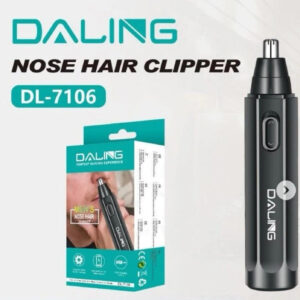 Daling DL-7106 Nose Hair Outline Trimmer – Professional Nose and Ear Hair Trimmers, Electric Nose Hair Cutter, Stainless Steel Blades,Portable Grooming Tool, Battery Operated Trimmer , nose trimmer , trimmer , grooming kit ,trimmers, clippers