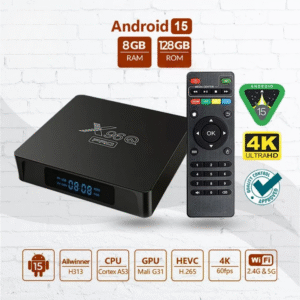 X96 Android TV BOX  - 4K - Smart Android Tv Box - IPTV & OplexTv Movie 500 + Channel - X96Q Pro