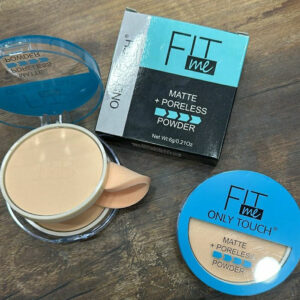 2 in 1 Fitme Face Powder Natural Matte Powder for All Skin Type