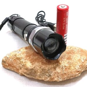 XA-808  High Quality Metal body USB Rechargeable LED Flashlights Zoomable Multifunction Zoom High Lumens for Emergencies, Outdoor , home and hiking