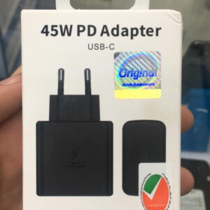 Original Samsung 45w Super Fast Charger With Type C | Best Quality Samsung Fast Charger - Samsung 45w PD Adapter - Black
