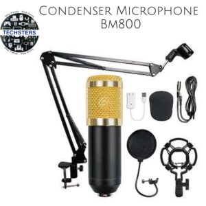 Podcast Mic Set With Live Sound Card,condenser Microphone With Rechargeable 12 Kinds Of Auxiliary Background For Karaoke Singing, Youtube Recording