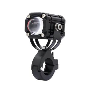 Universal Motorcycle LED Auxiliary Headlight – High/Low Beam Super Bright Fog & Driving Light with Waterproof IP65 Spotlight for All Bikes and Weather Conditions - Pack Of 01