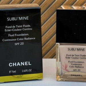 CHANEL SUBLI MINE Fluid Foundation For Smooth And Silky Skin